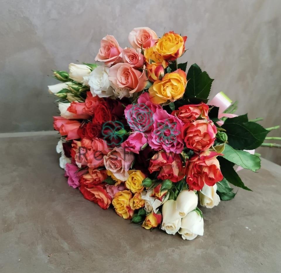 Букет цветов из: Розы в Лисках