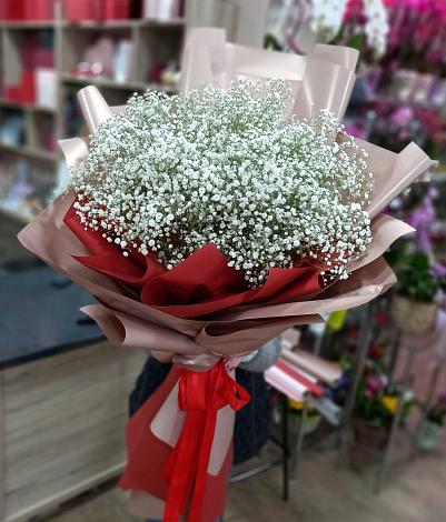 Букет цветов из: Гипсофила в Лисках