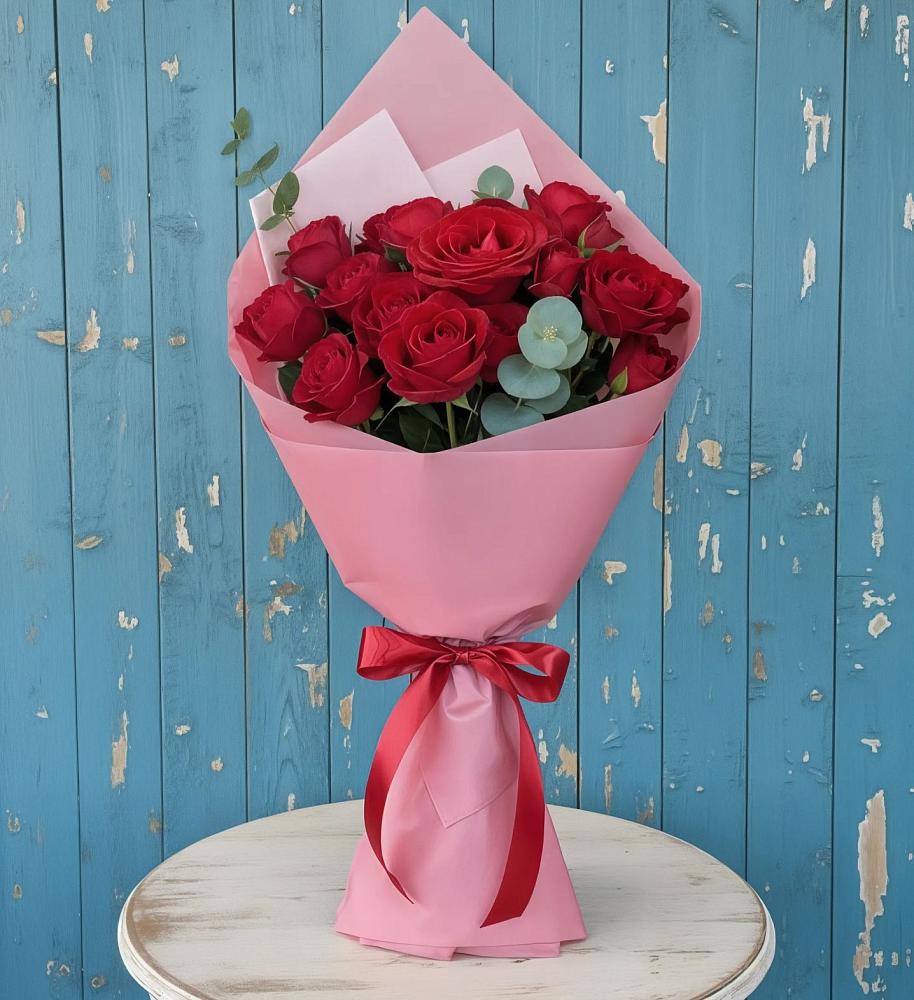 Букет цветов из: Розы в Лисках