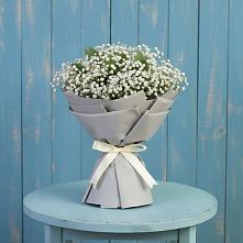 Букет цветов из:  Гипсофила в Лисках