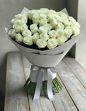 Букет 35 Белых роз в Лисках