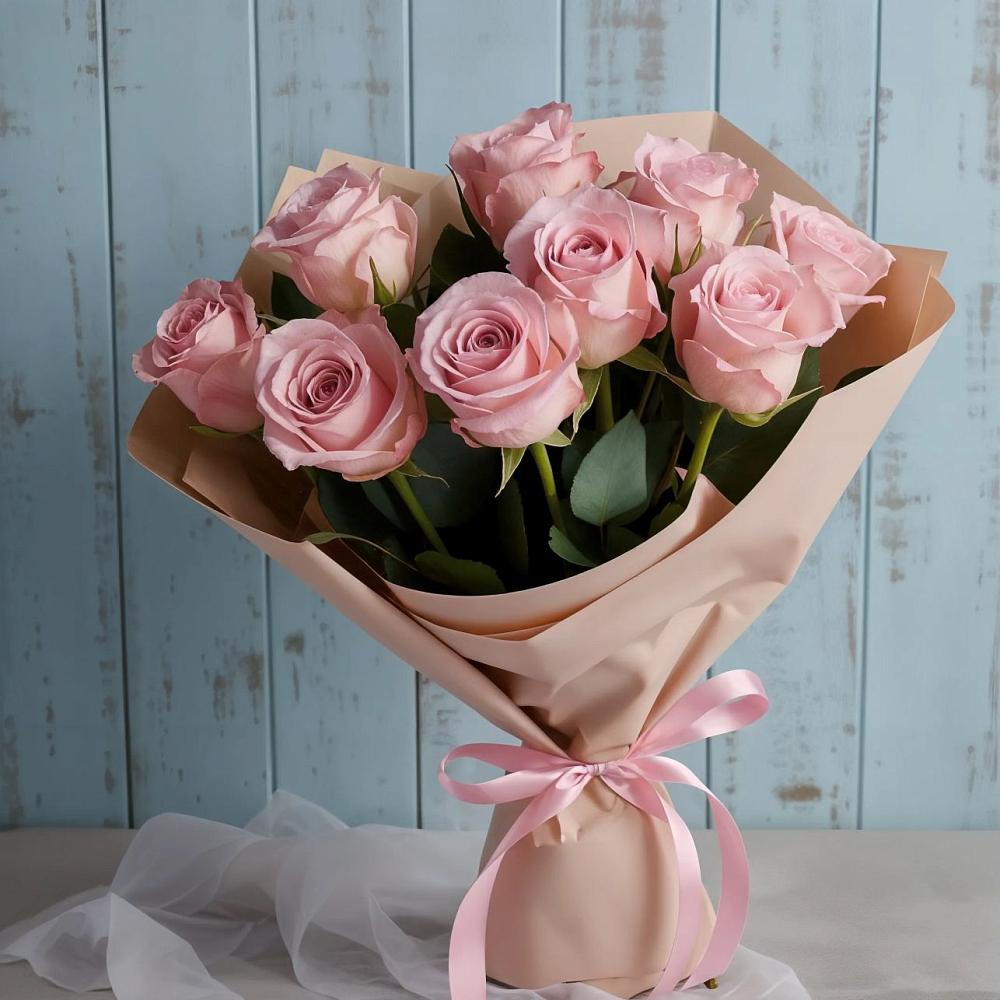 Букет цветов из: Розы в Лисках