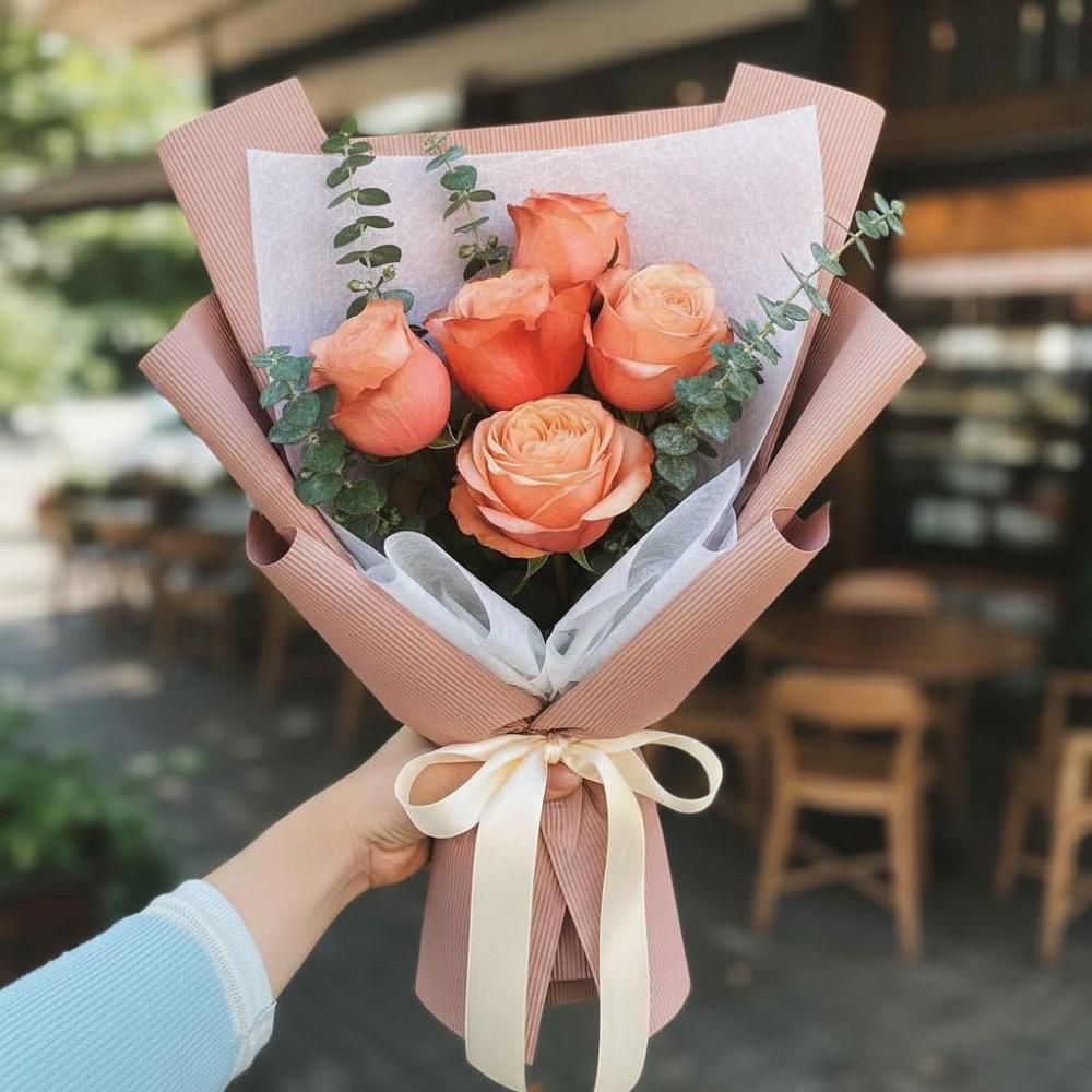 Букет цветов из: Розы в Лисках