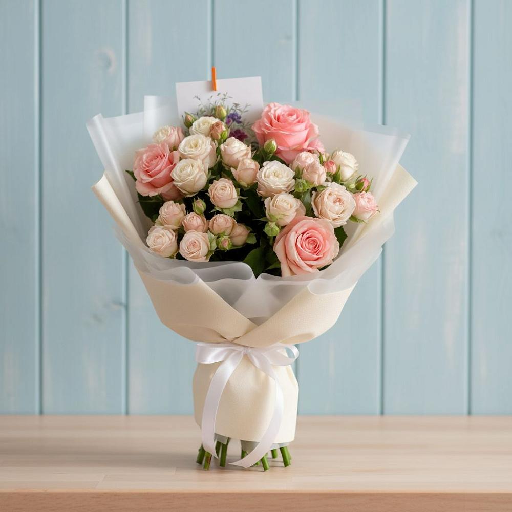 Букет цветов из: Розы в Лисках