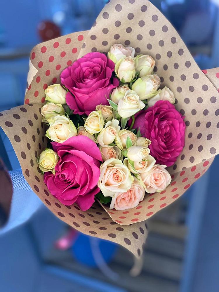 Букет цветов из: Розы в Лисках
