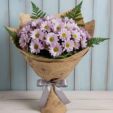 Букет цветов из:  Хризантемы #REPLACE_PRED# Лисках