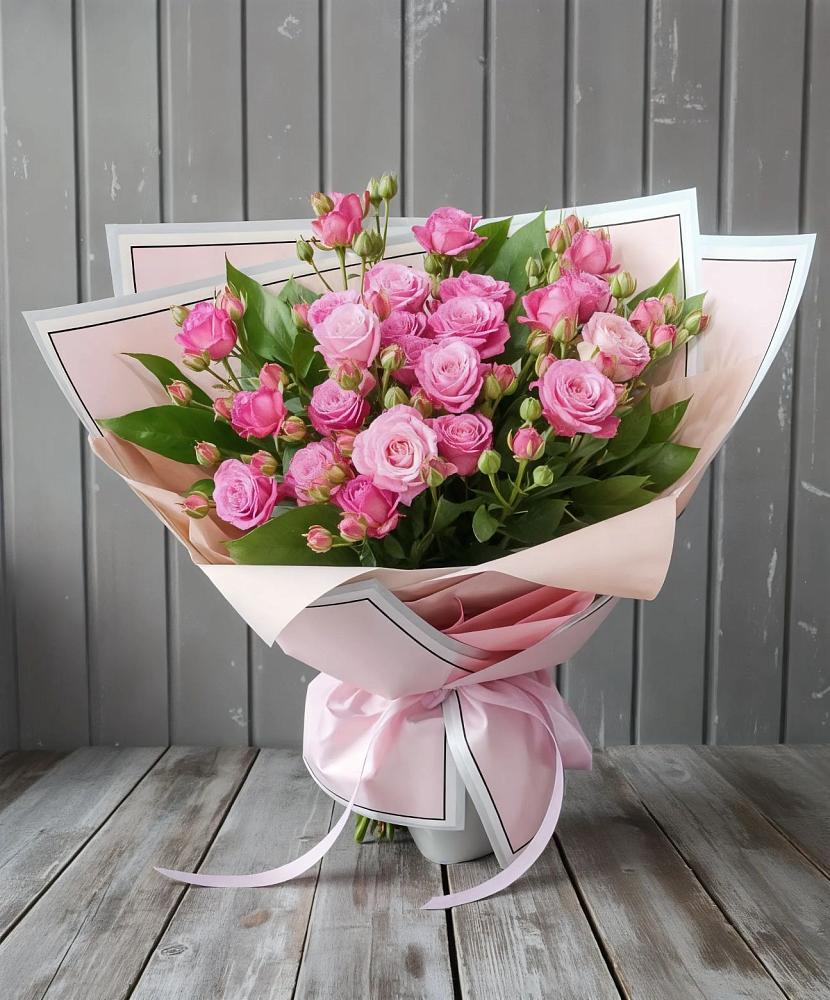 Букет Розовый кустик в Лисках