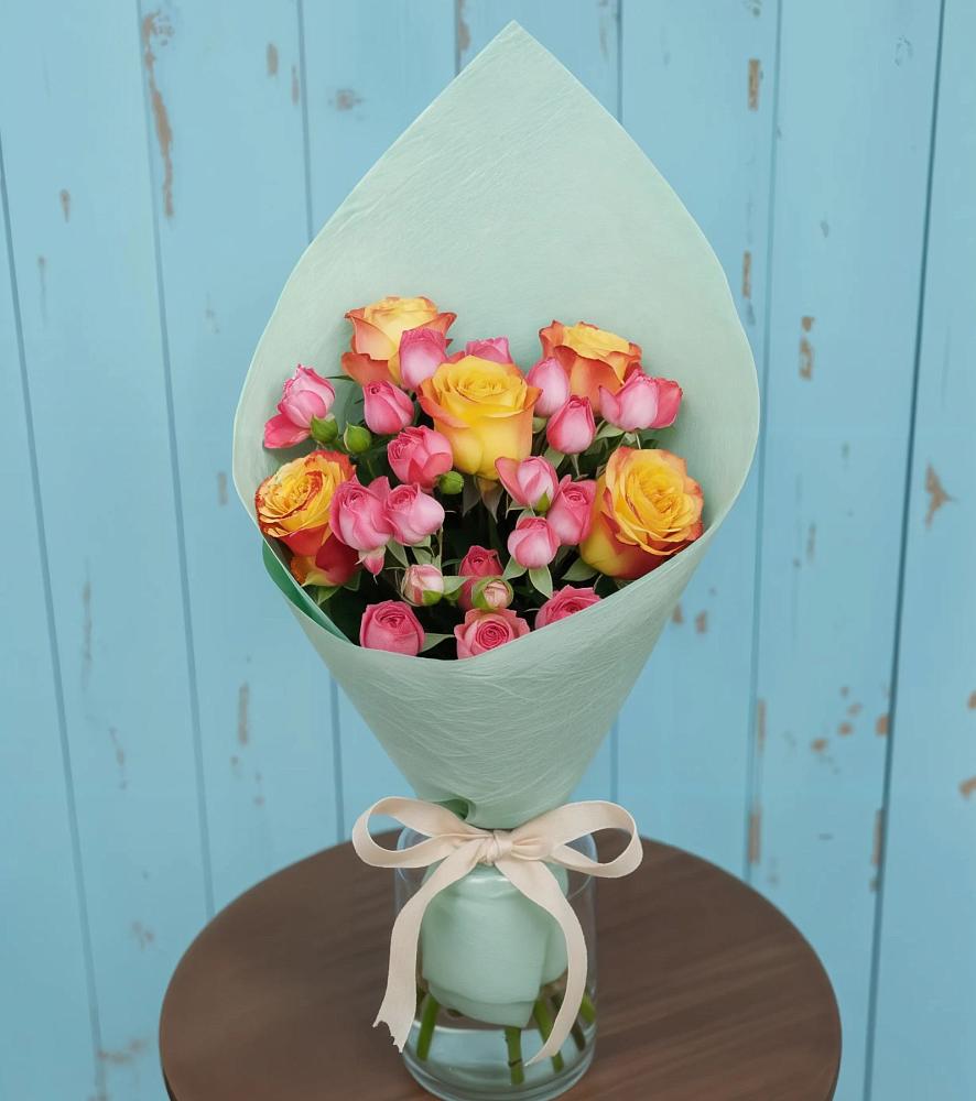 Букет цветов из: Розы в Лисках