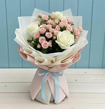 Букет цветов из:  Розы в Лисках