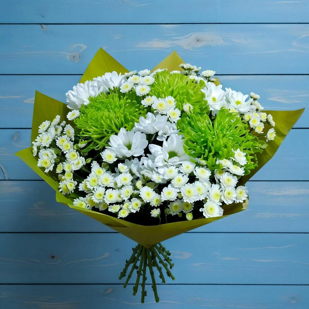 Букет цветов из: Хризантемы в Лисках