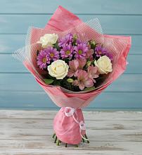 Букет цветов из:  Герберы #REPLACE_PRED# Лисках