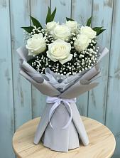 Букет цветов из:  Розы в Лисках