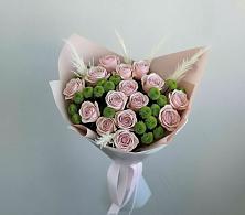 Букет цветов из:  Розы и Хризантемы в Лисках