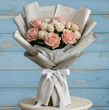 Букет цветов из:  Розы в Лисках