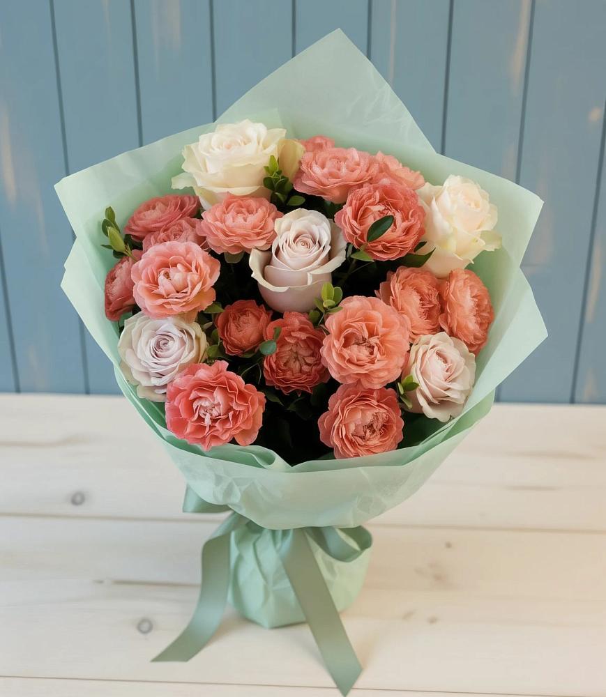 Букет цветов из: Розы в Лисках