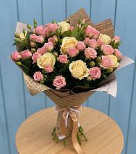 Букет цветов из:  Розы в Лисках