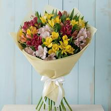 Букет цветов из:  Альстромерии в Лисках