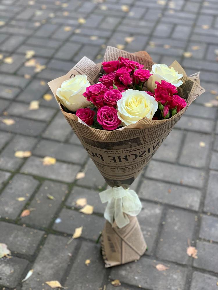 Букет цветов из: Розы в Лисках