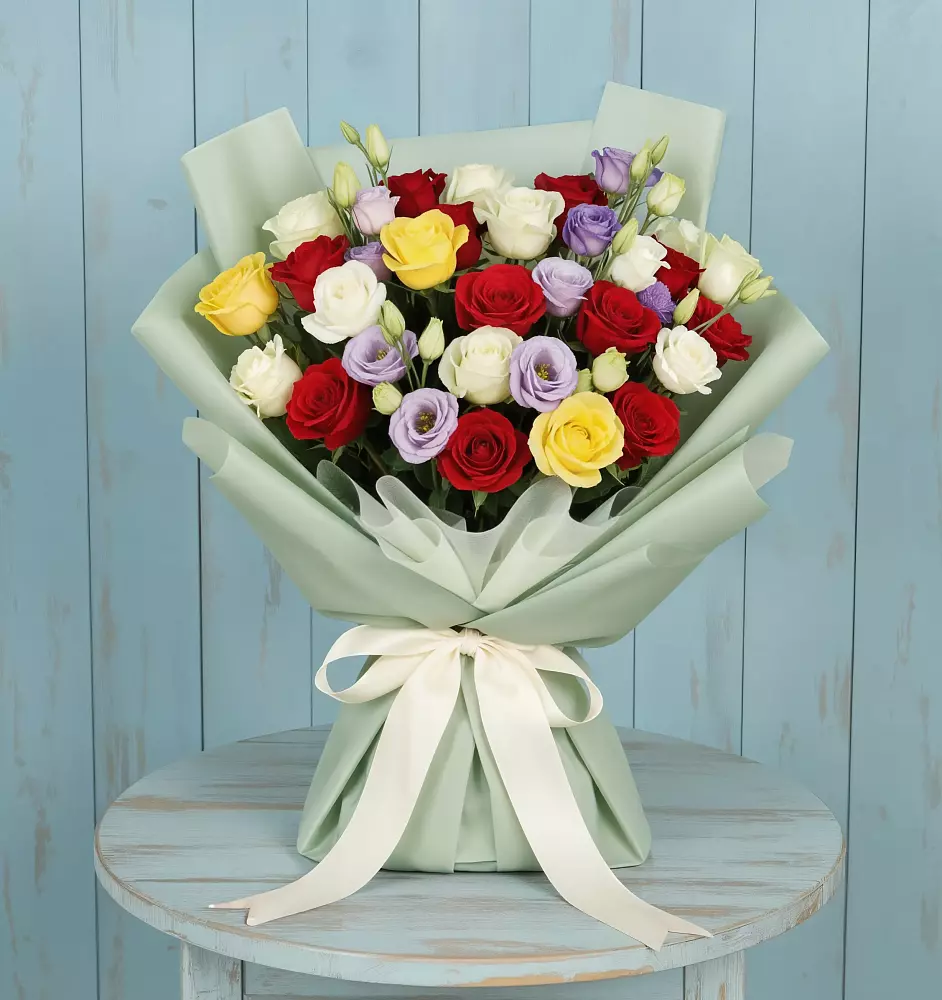 Букет цветов из: Розы в Лисках