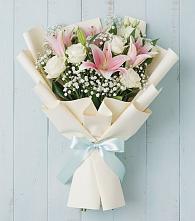 Букет цветов из:  Лилии в Лисках