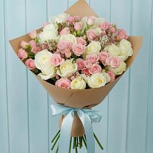 Букет цветов из:  Розы в Лисках
