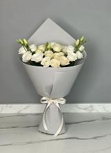 Букет цветов из:  Розы и Лизиантусы в Лисках